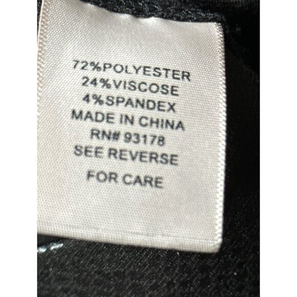 Philosophy Metallic Snake Print Leggings Medium Polyester/Viscose Blend - Picture 5 of 7